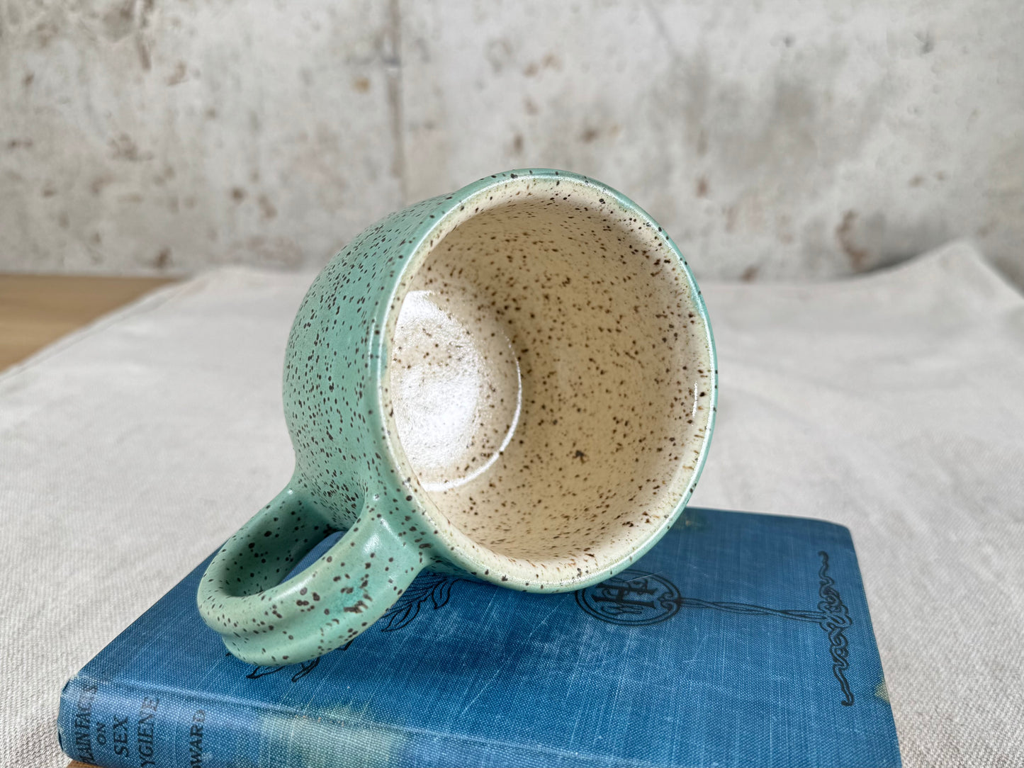 12 oz Coffee Mug, Matte Green