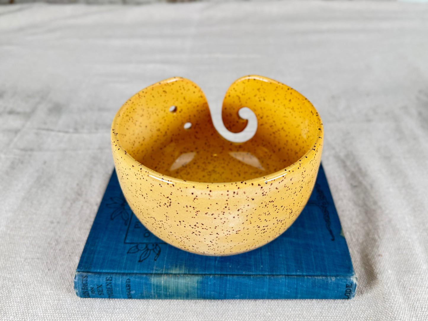 Yarn Bowl, Yellow