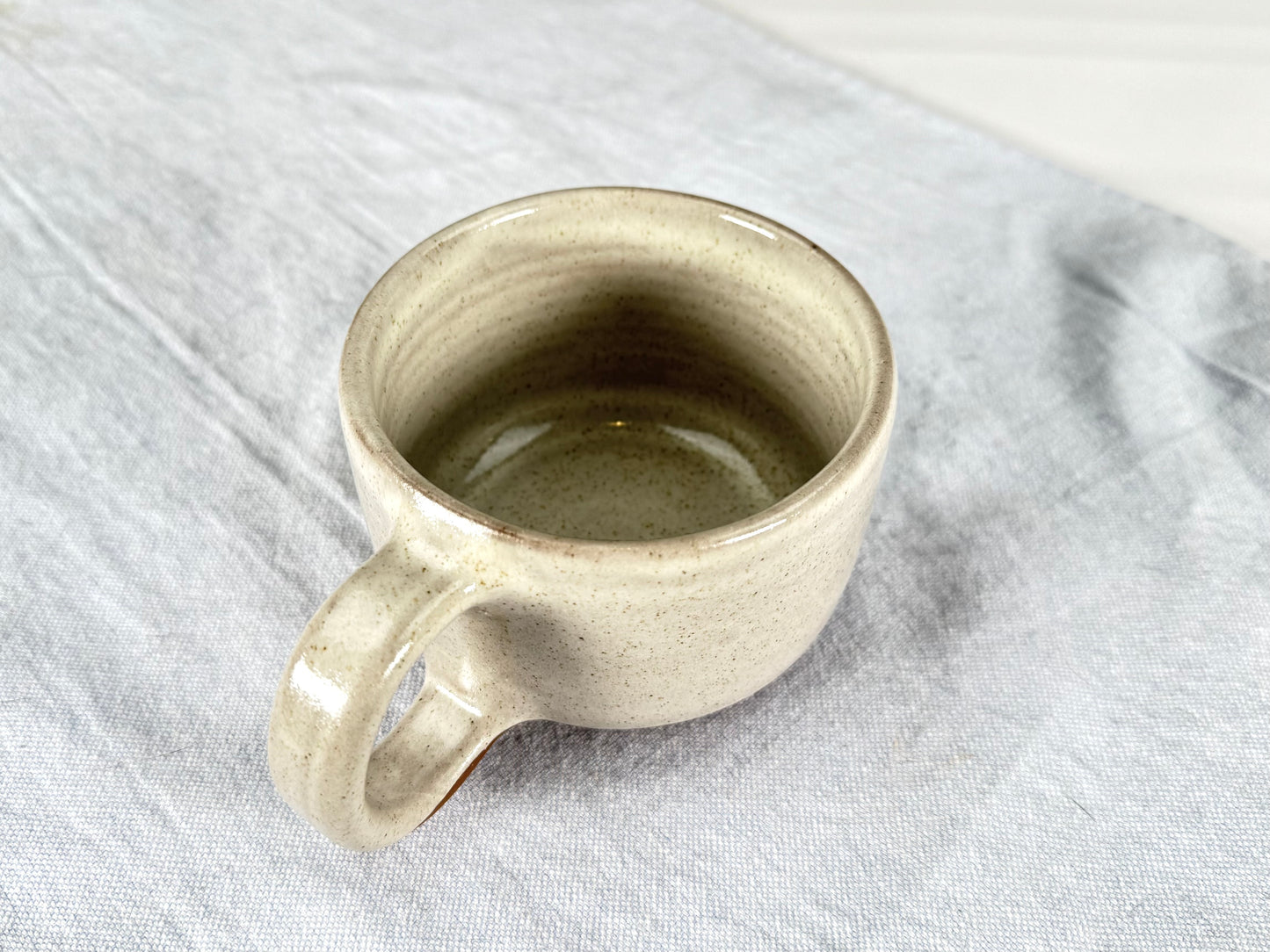 12oz Coffee Mug, Eggshell white