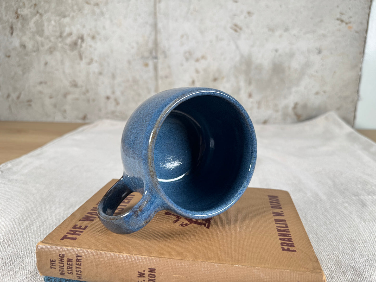 12 oz Coffee Mug, Deep Blue