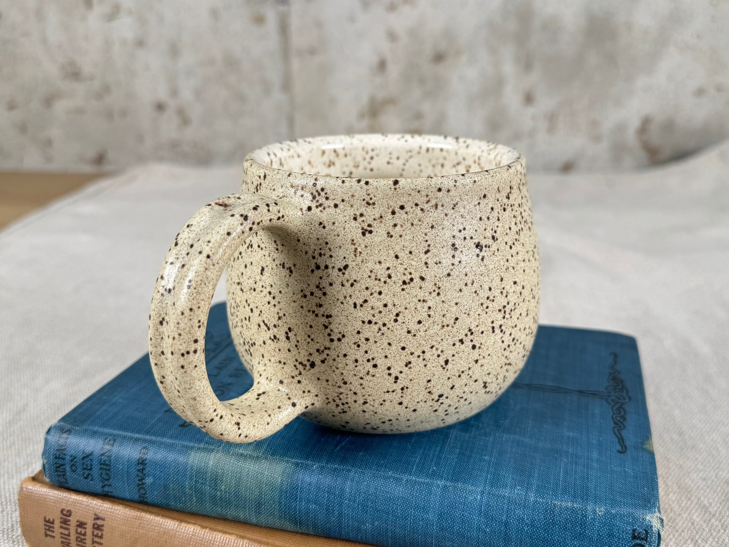12 oz Coffee Mug, Matte Tan