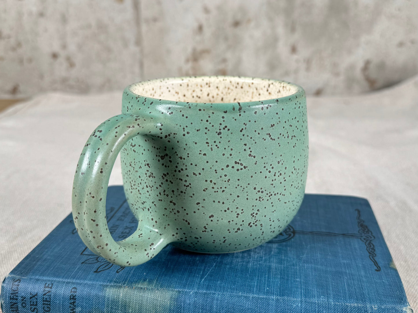 12 oz Coffee Mug, Matte Green