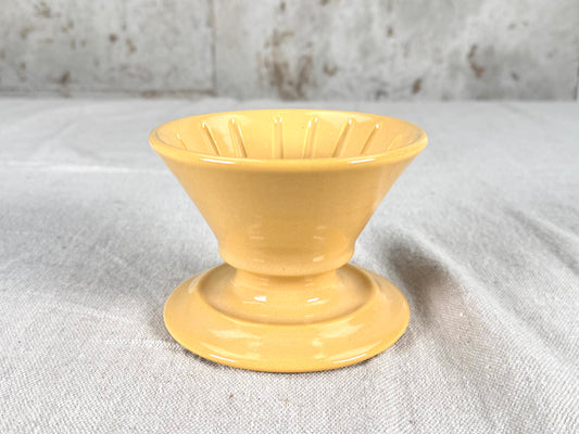 Yellow Pour Over Coffee Brewer Basket