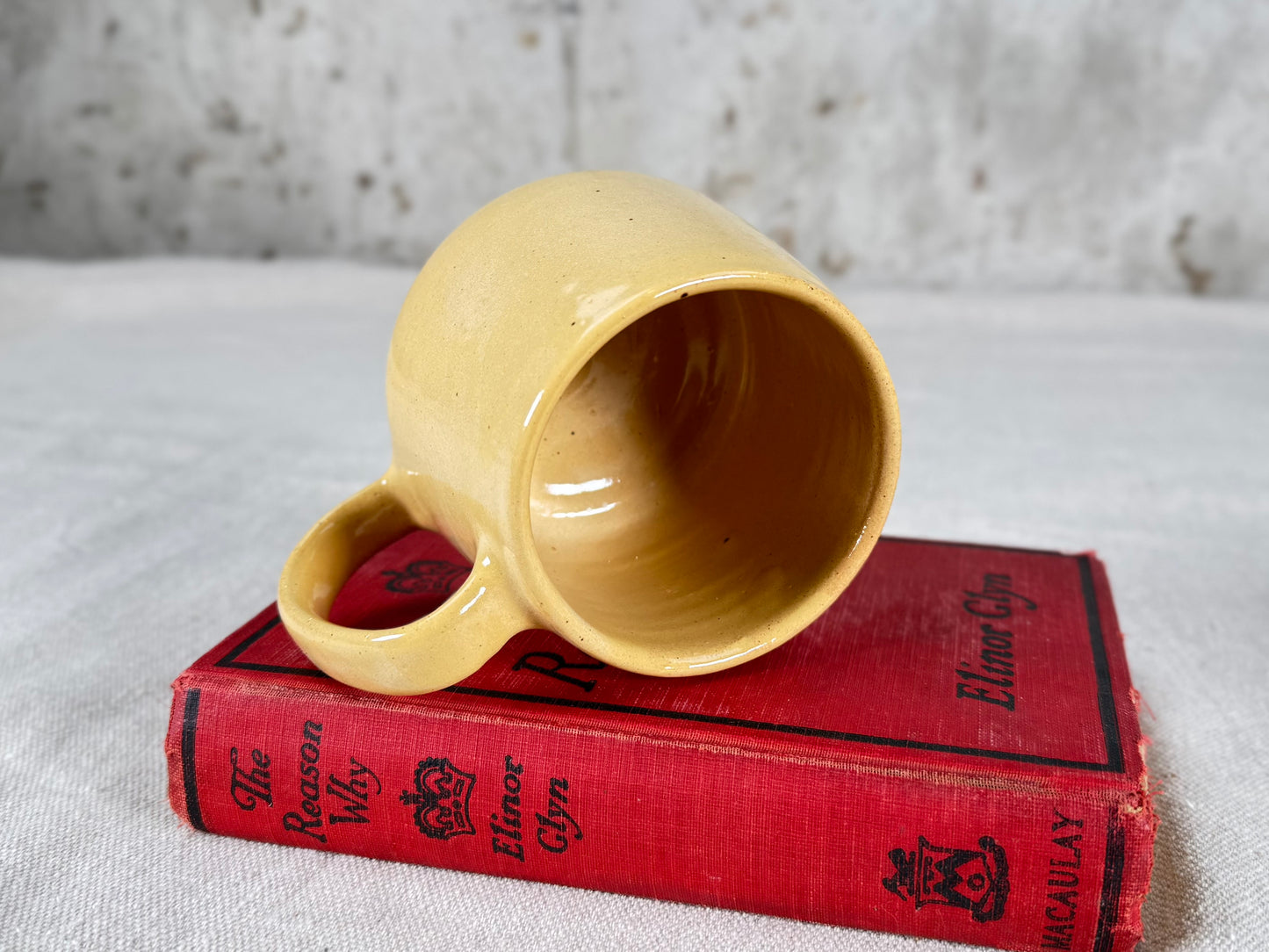 14oz Coffee Mug, Yellow
