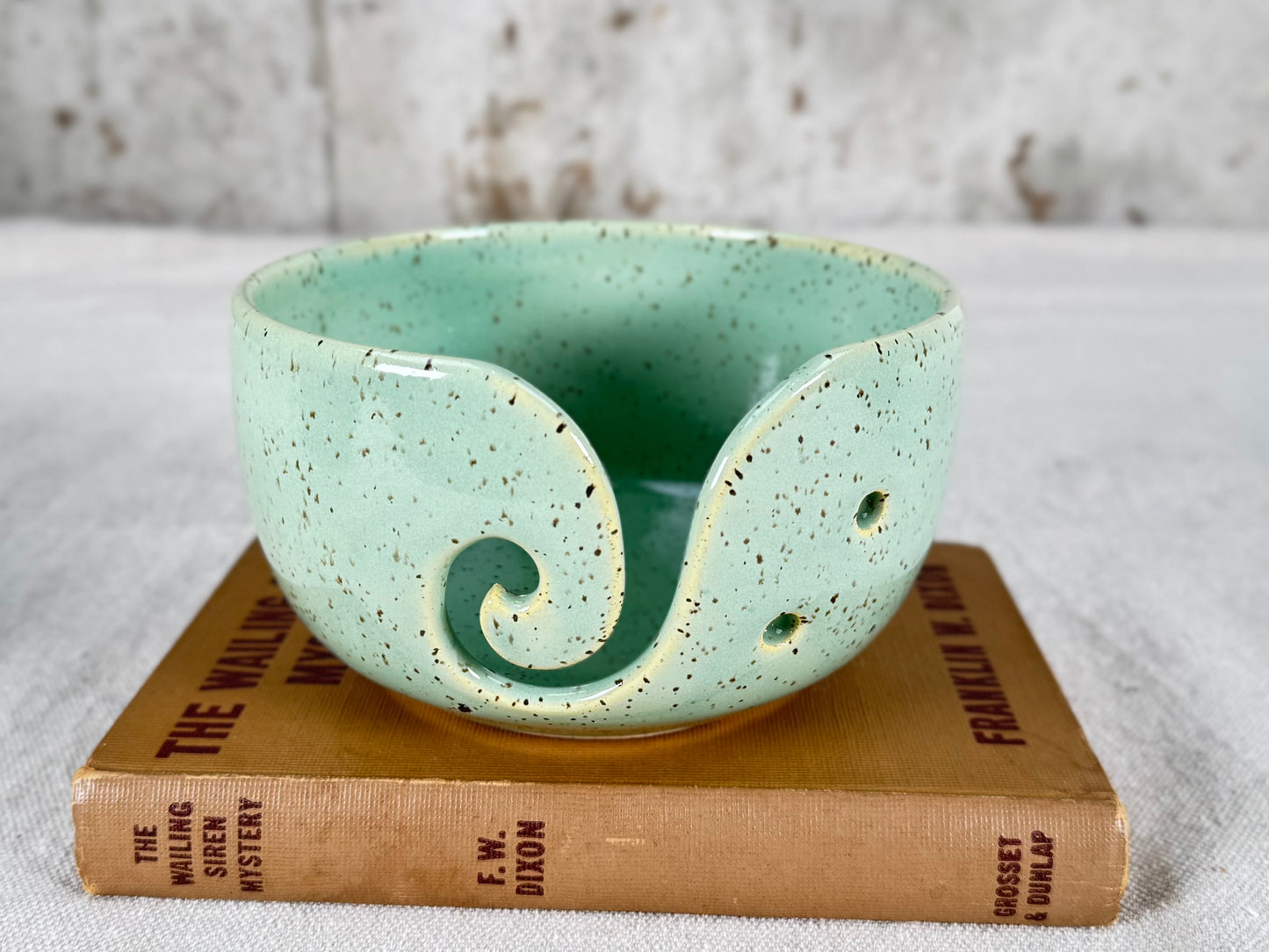 Yarn Bowl, Sage Green