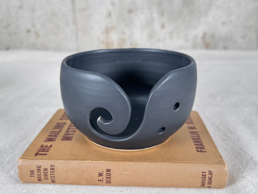 Yarn Bowl, Matte Black