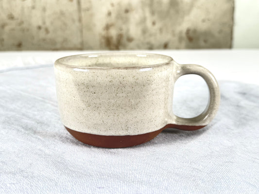 12oz Coffee Mug, Eggshell white