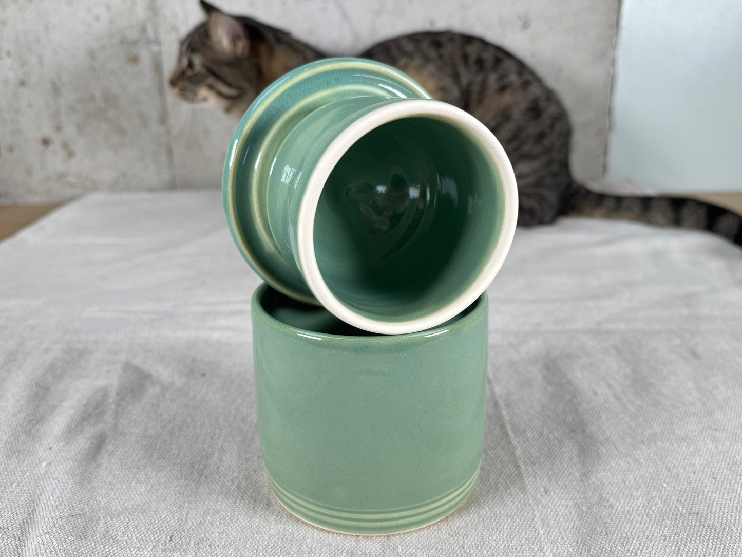 Butter Keeper, Sage Green