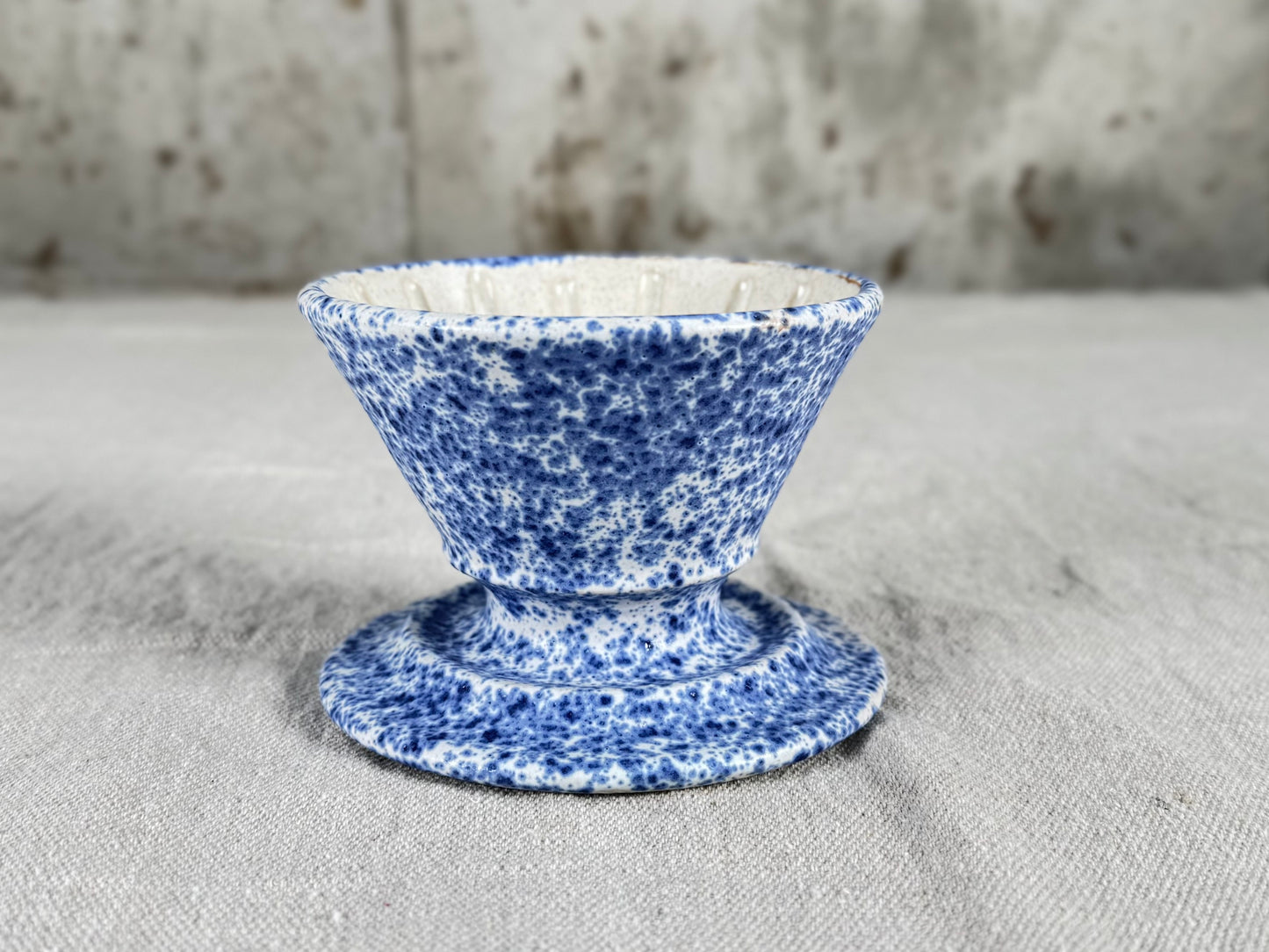 Blue Splatter Pour Over Coffee Brewer Basket
