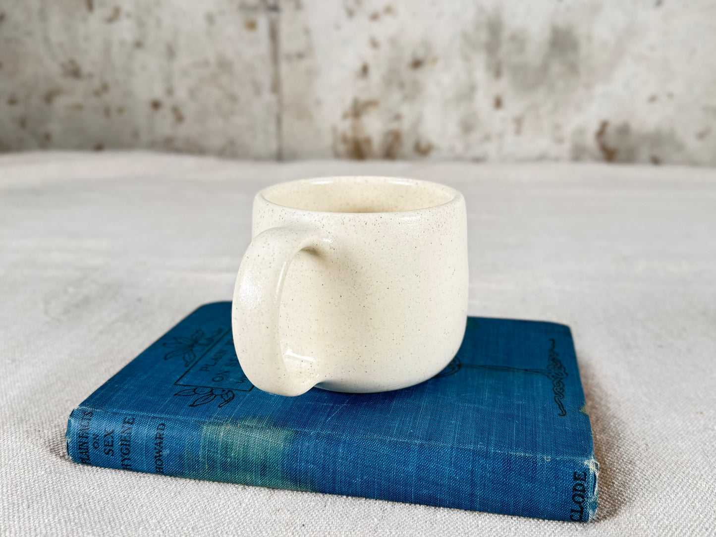 White 6 oz Espresso Mug
