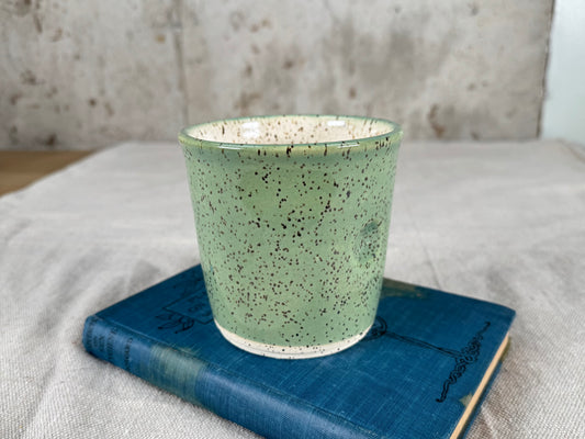 10 oz Thumbler Thumbprint Coffee Mug, Sage Green