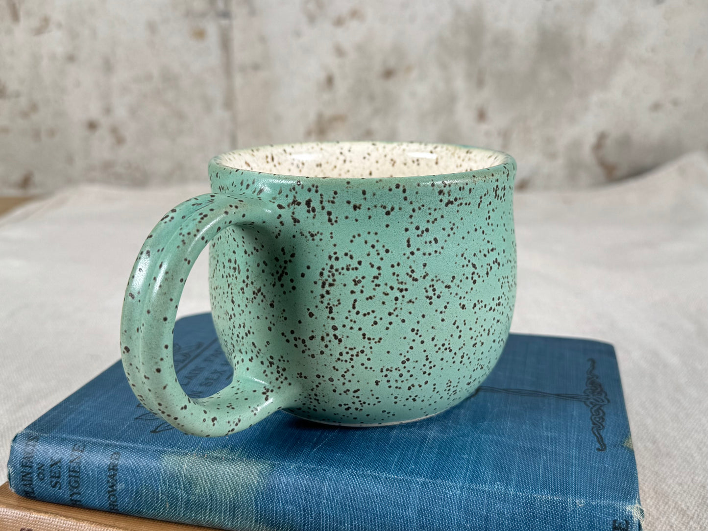 12 oz Coffee Mug, Matte Green