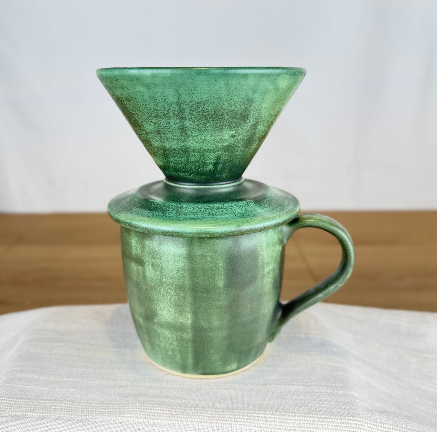 Antique Green 14oz Pour Over Set
