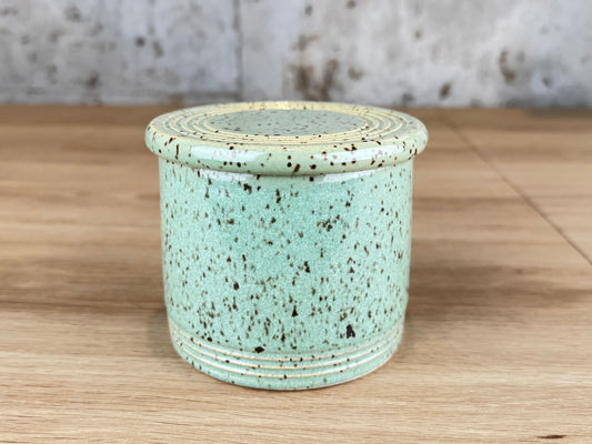 Butter Keeper, Sage Green Speckle