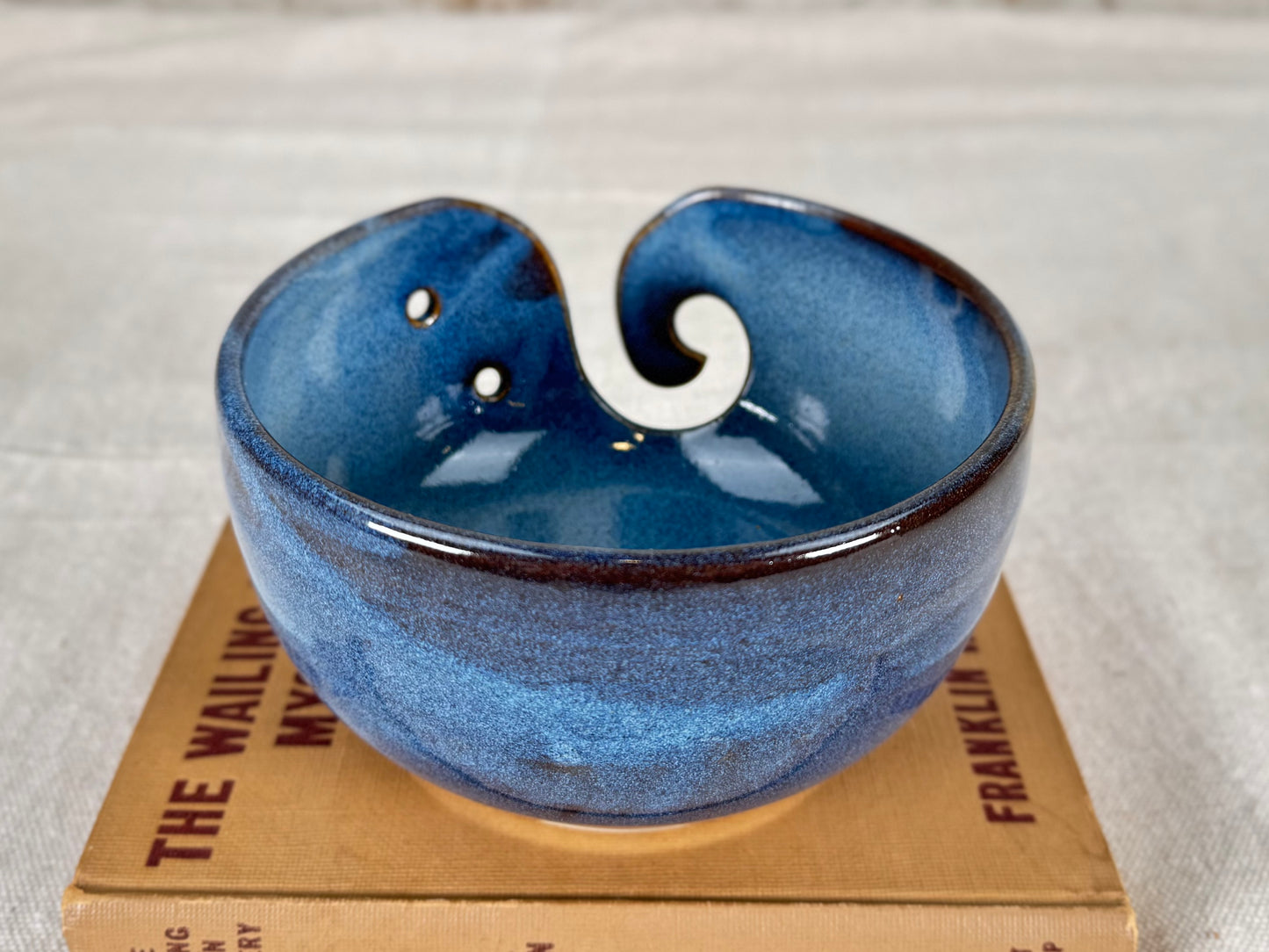 Yarn Bowl, Deep Blue